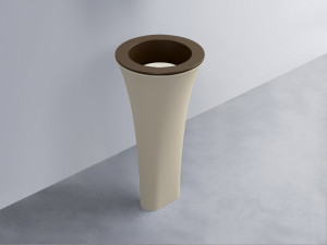 AMLA45-CA+AMPILT-TL+AMCOLT-LN Раковина Amedeo Tondo отдельностоящая cielo Enjoy + Amedeo