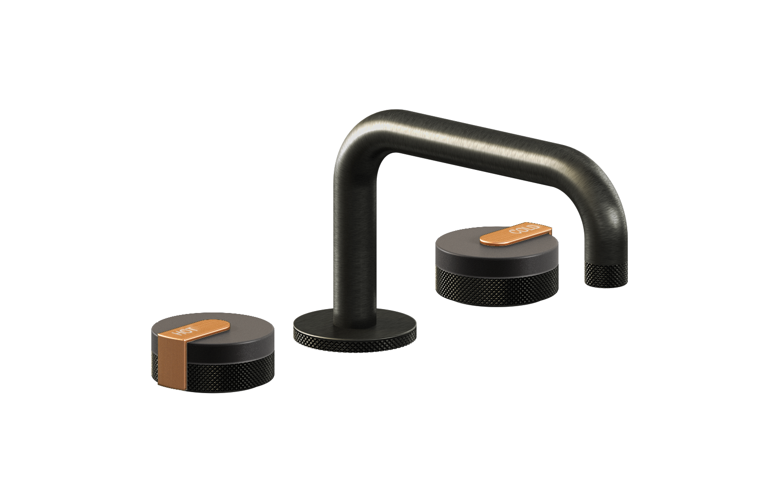 E-11510-R1GM-L1BRG-BOX Смеситель для умывальника на 3 отвертия GRAFF MOD+