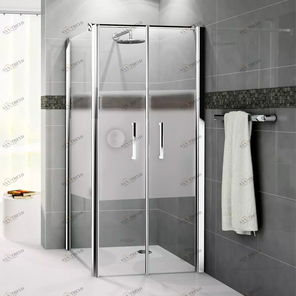 Душевой уголок 90x90 GIADA 2B+F2B Novellini GIADA с сатинированным стеклом GIADN2B8444KGIADNF2B8444K