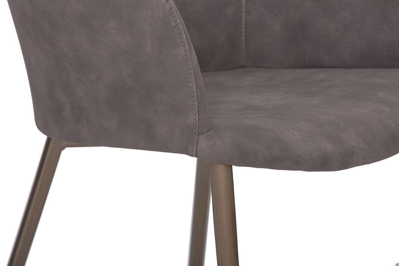 Кожаный мягкий стул с подлокотниками Tonin Casa ARCH-00060177 - Вид №1