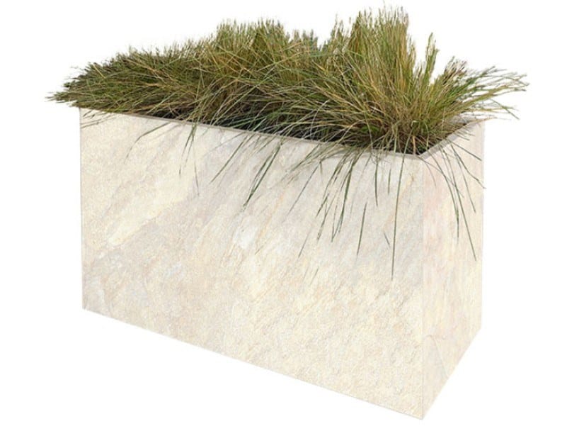 Прямоугольный высокий плантатор из спеченного камня PIETRA SINTERIZZATA SUPREMA ARCH-00029885 - Вид №3