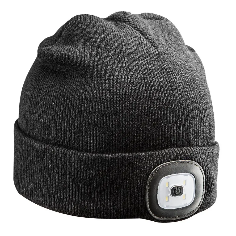 Шапка с фонариком Neo 81-621 цвет серый единый размер Neò STLM-2083635