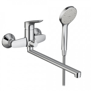 779500000 смеситель для ванны/душа с универсальным изливом 350 мм ручным душем шт Damixa Origin Bit