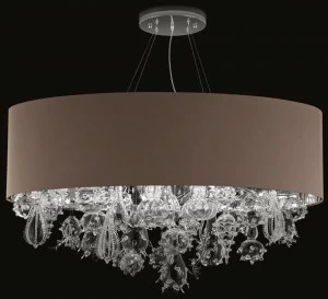 MULTIFORME Подвесной светильник ручной работы с кристаллами Absolute d'acqua Ssp3601e-cnd