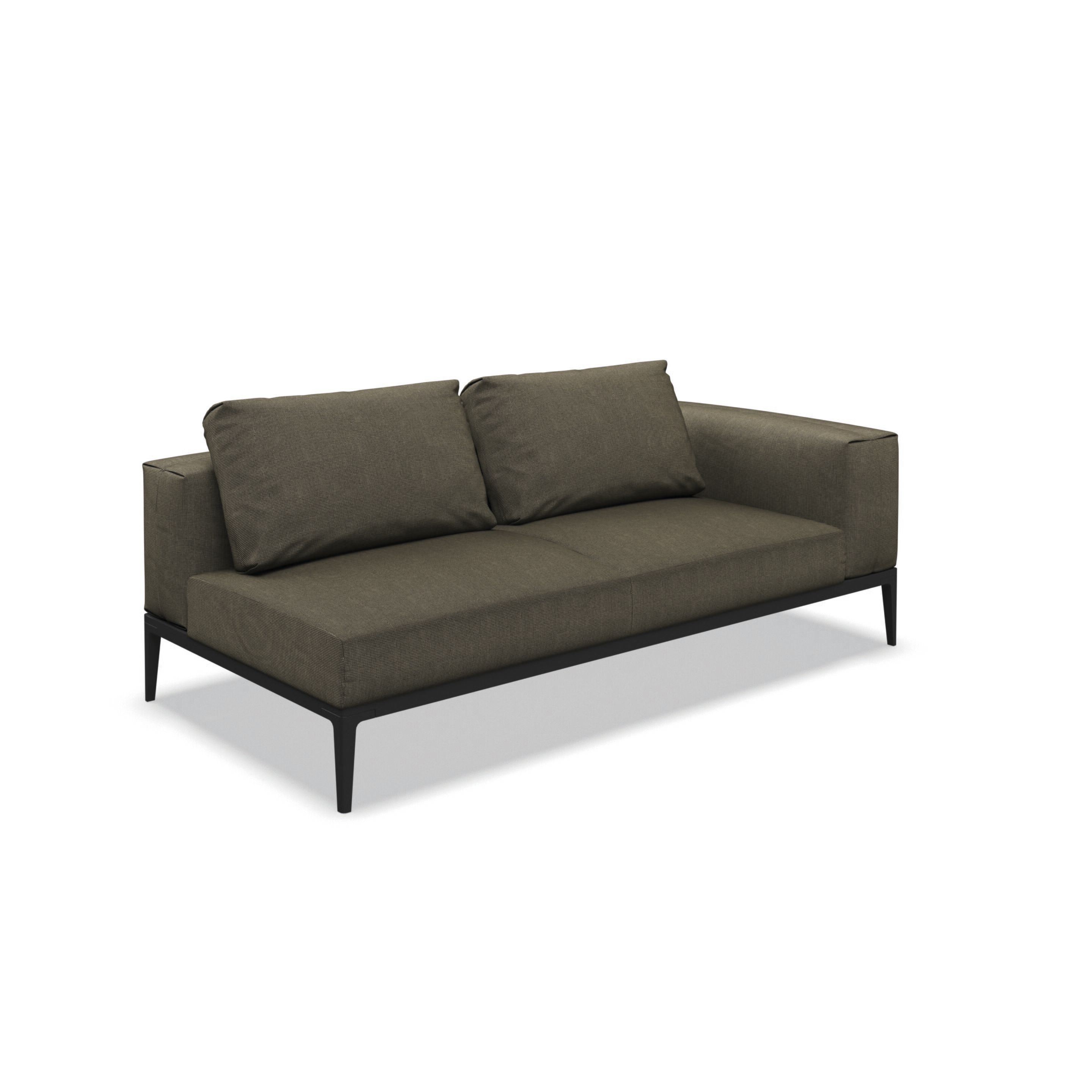 Тканевый угловой модульный садовый диван Gloster сетка ARCH-00114712 - Вид №34