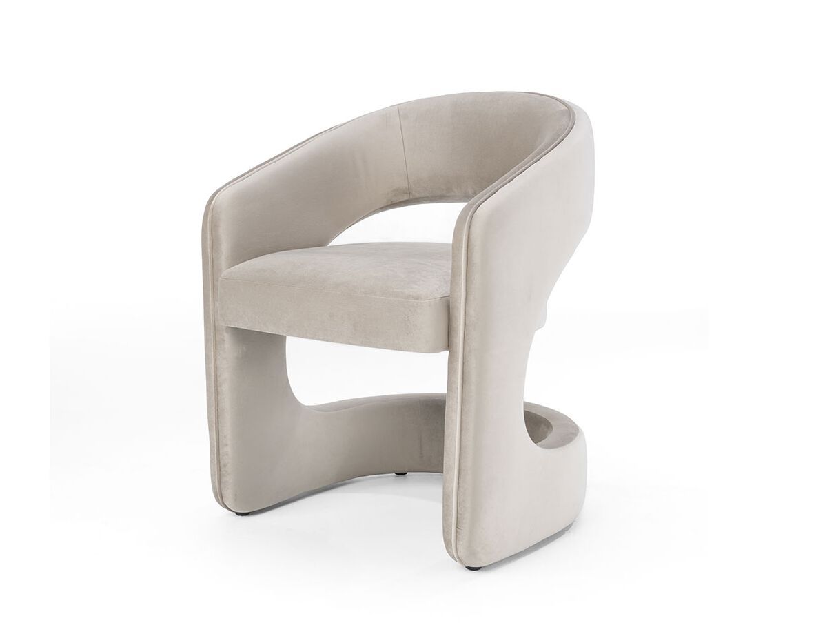 Мягкий тканевый стул с подлокотниками Casa Magna LUENA ARCH-00082652 - Вид №3