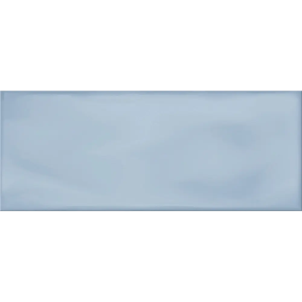 Плитка настенная Azori Nuvola Aqua 20.1x50.5 см 1.52 м² цвет синий STLM-2191425