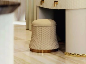 Turri Пуф из мягкой кожи Vogue