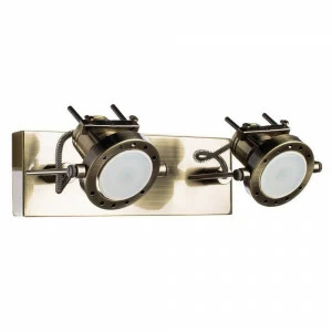 Спот потолочный бронзовый Arte Lamp Costruttore A4300AP-2AB ARTE LAMP COSTRUTTORE BRONZE 00-3926271 Бронза