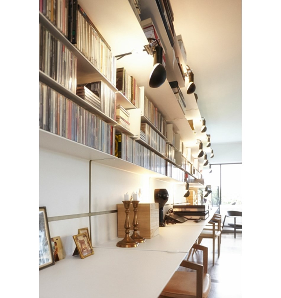 FROST Полка 4027 25x30x60cm » белая Алюминий Белый U4027-W  - Вид №6