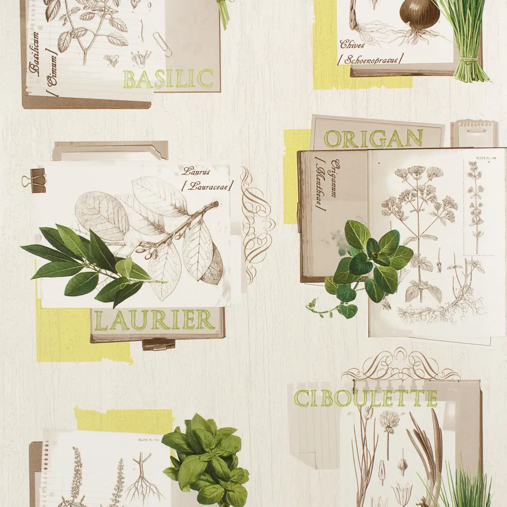 Обои виниловые Rasch Deco Relief бежевые 0.53 м 307405 STLM-2136425 - Вид №1