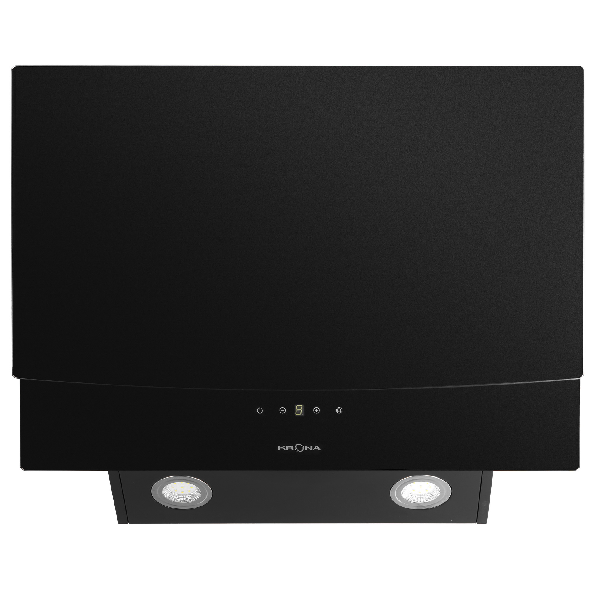 8198370 Вытяжка наклонная KRONA ALVA 600 S черный/черный STDN-0020140 - Вид №1