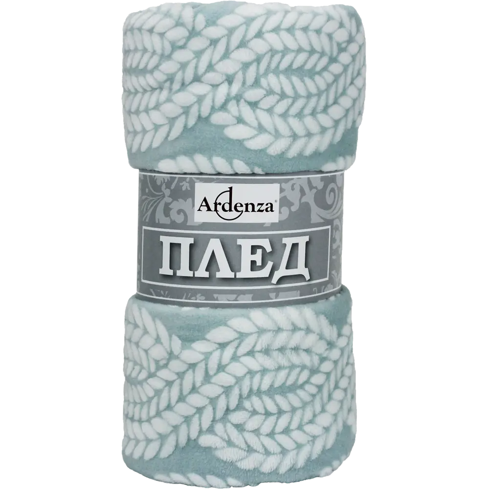 Плед «Лиана» 140х200 см микрофибра цвет голубой Santreyd STLM-2054698