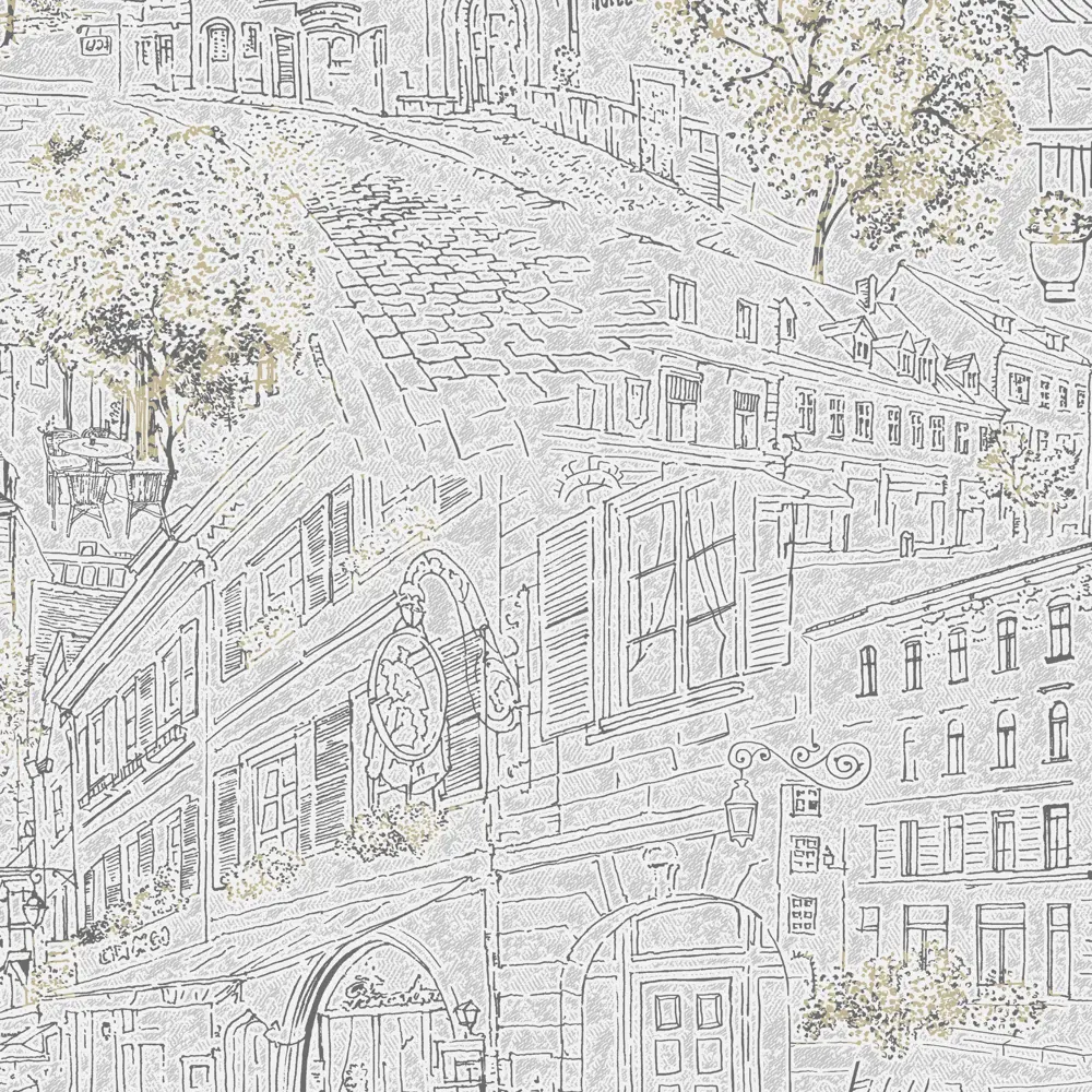 Обои флизелиновые New Age Citi Life серые 1.06 м 167215-95 STLM-2062110 - Вид №1