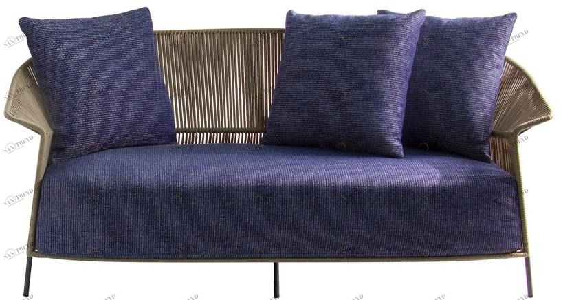 Potocco Веревочный садовый диван Ola 923/d