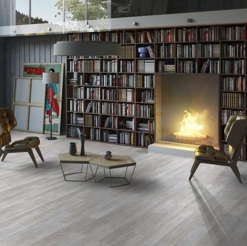 Виниловый ламинат Tarkett Lounge Husky Дуб с брашью (Текстурированная) 914,4х152,4/101,6 мм 1000901227 - Вид №7