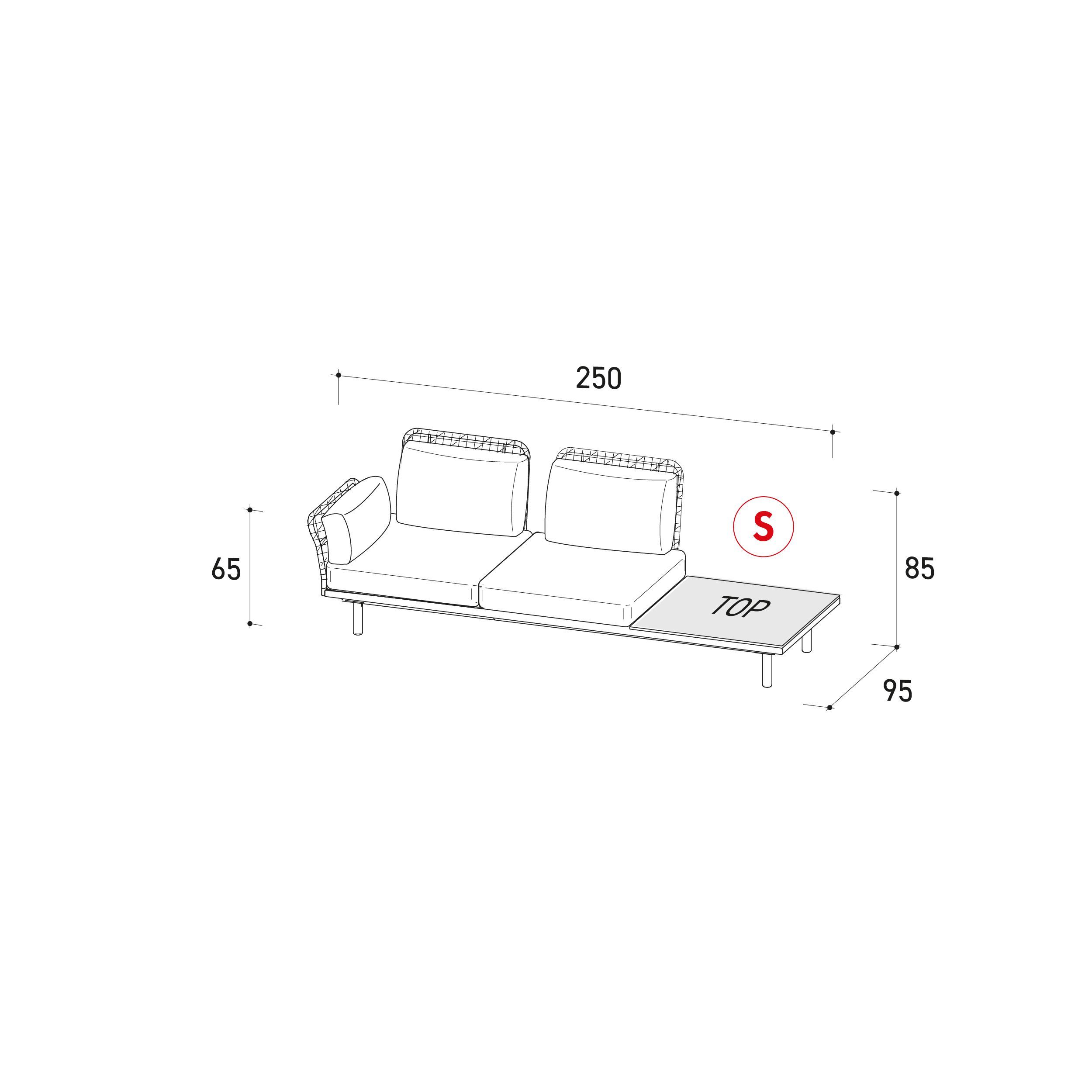 Ткань сад Dormeuse Varaschin Эмма ARCH-00090465 - Вид №3