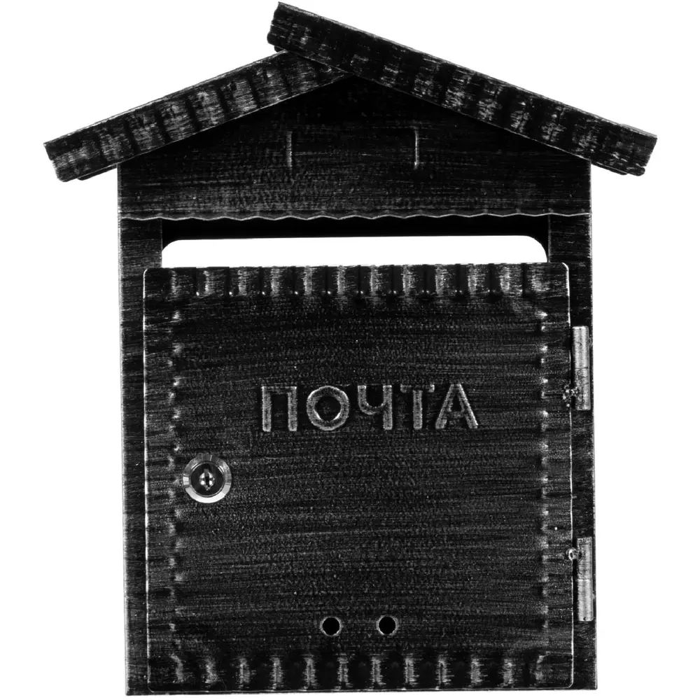 Ящик почтовый Standers JN-012, сталь, цвет чёрный рустикальный STLM-2075069 - Вид №2