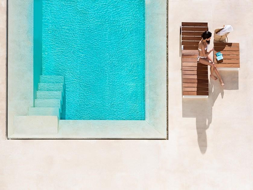 GANDIABLASCO Низкий саночный столик для сада из тика Saler teak sun-id-1410222 - Вид №2