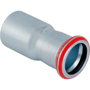 22305 Переход Geberit Mapress из углеродистой стали, с гладким концевиком Geberit