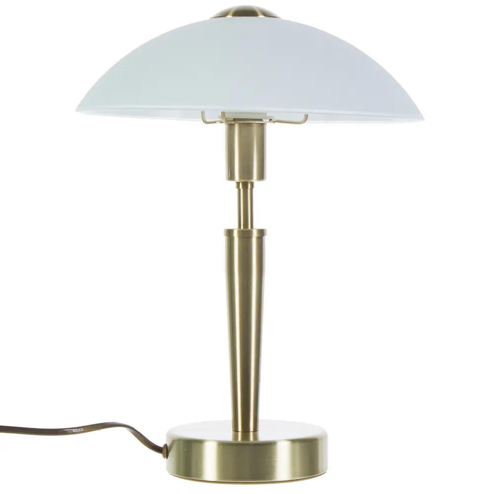 Настольная лампа Eglo «Solo 1» с сенсором 1xE14x60 Вт, цвет латунь STLM-2142909 - Вид №1