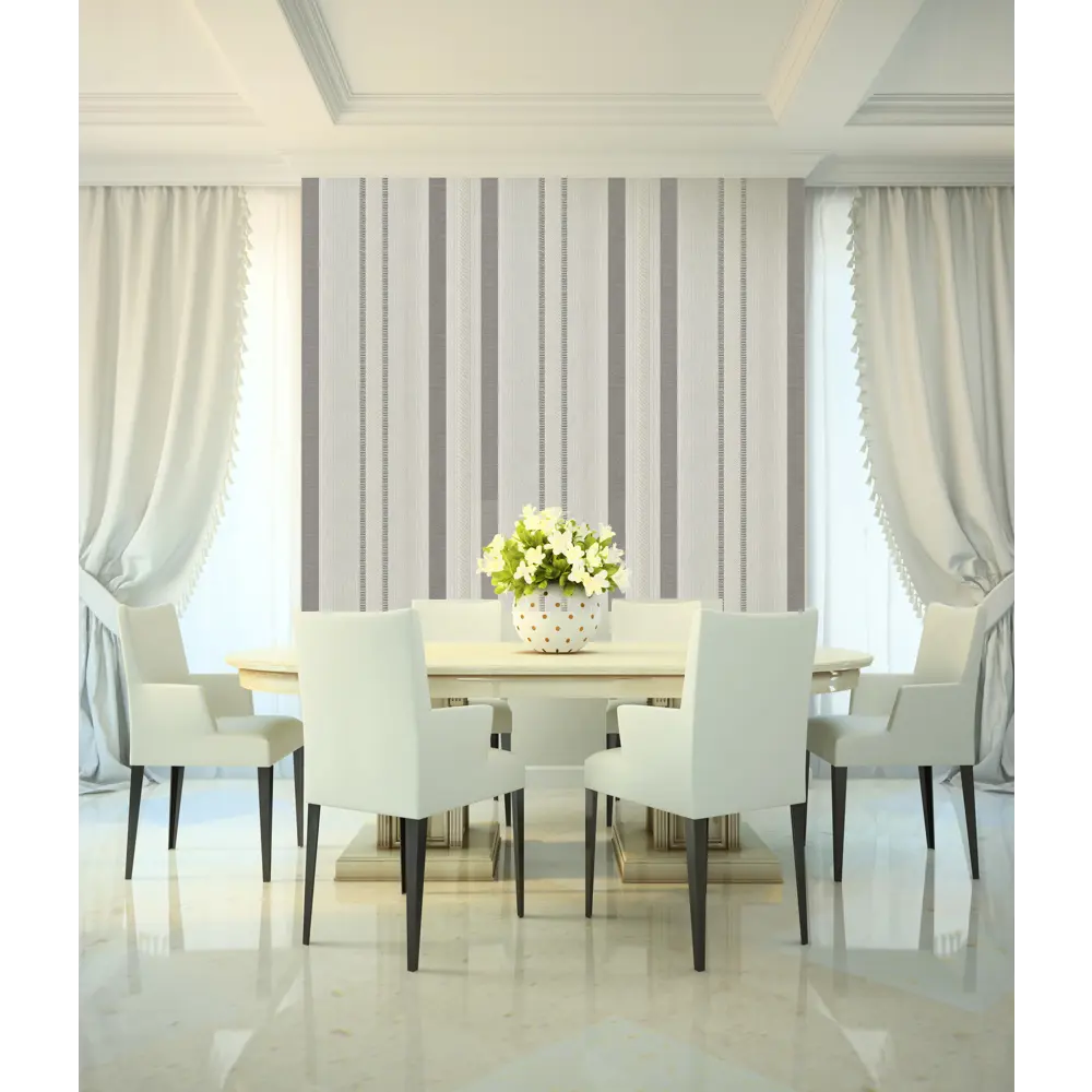 Обои флизелиновые Belvinil Барон серые 1.06 м 0108-21 (11СБ3) STLM-2061468 - Вид №3