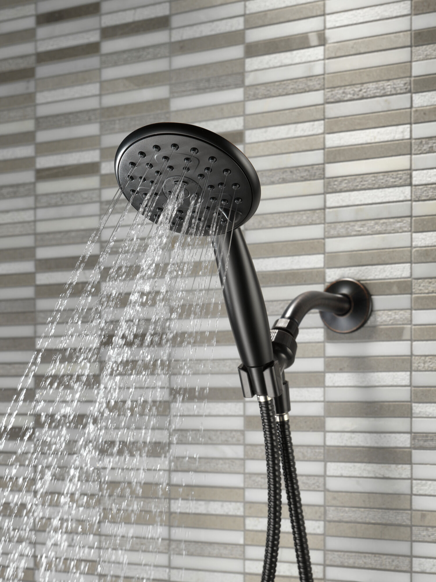 Ручной душ Porter с 3 настройками Delta Faucet 75532COB - Вид №3