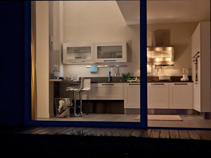 Cucine Lube Кухня из лакированного ясеня с ручками Gallery 12 - Вид №4