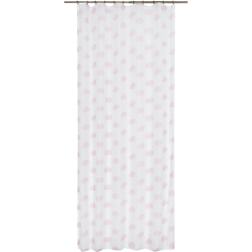 Тюль на ленте «Облака» 140х260 см цвет розовый SEASONS STLM-2066032