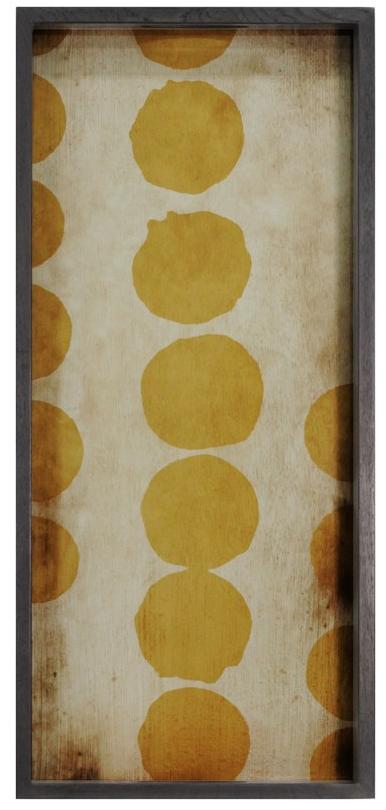 Ethnicraft Прямоугольный поднос из дерева и стекла Translucent silhouettes 20442 - Вид №1