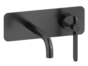 Смеситель для раковины с 2 отверстиями и автоматическим сливом