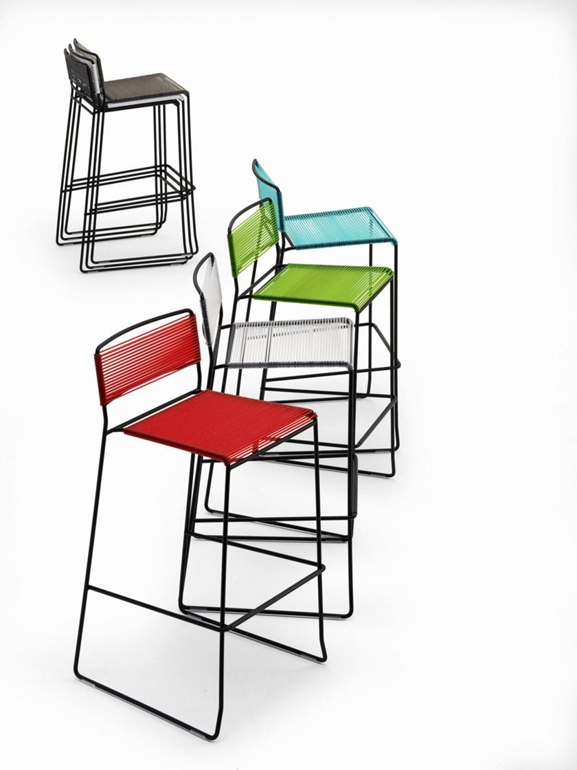 Inday Высокий садовый табурет на пластиковой веревке Log sun-id-1378747 - Вид №1