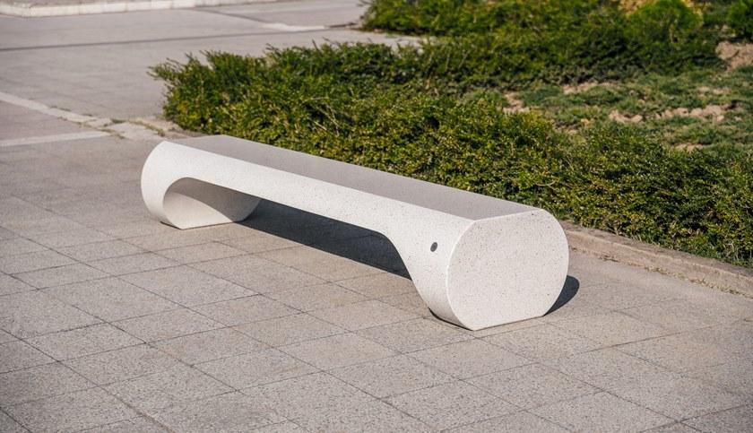 ENCHO ENCHEV - ETE Бетонная скамейка без спинки  187  - Вид №3