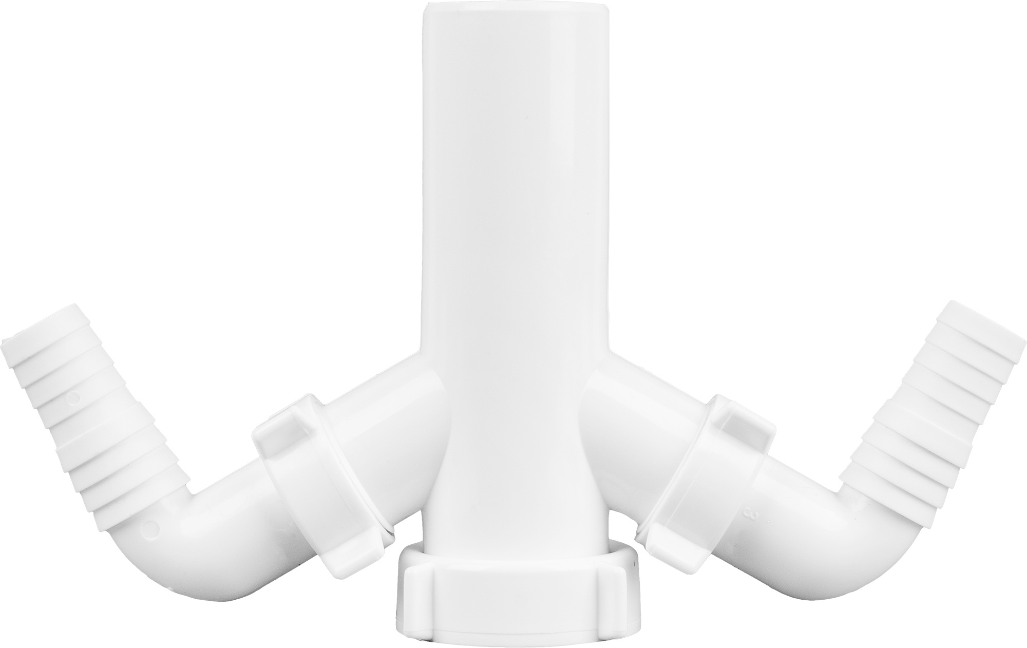 Патрубок ORIO с двойным отводом для стиральной машины 40 мм 83801344 STLM-0044585 - Вид №1