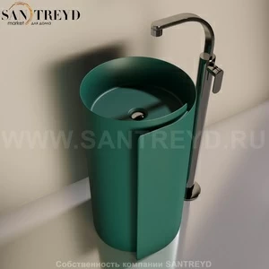 MR44C5020 Напольная раковина стоящая круглая Ceramica Flaminia Roll