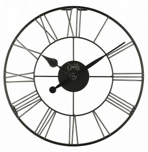 Часы настенные черно-серебристые Tomas Stern 9067 TOMAS STERN ДИЗАЙНЕРСКИЕ 00-3872795 Серебро;черный