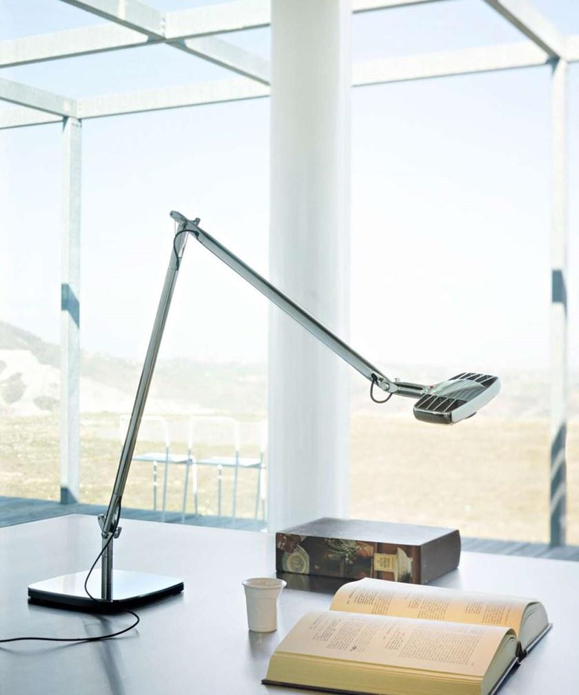 LUCEPLAN Регулируемая светодиодная настольная лампа из алюминия Otto watt sun-id-1453082 - Вид №3