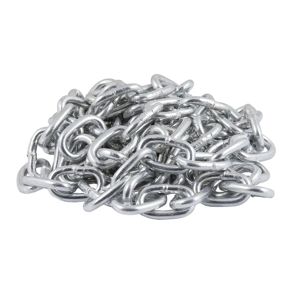 Цепь стальная Santreyd 6 мм оцинкованная 2.5 м для надежного крепления 89385930 STLM-1376360 - Вид №1