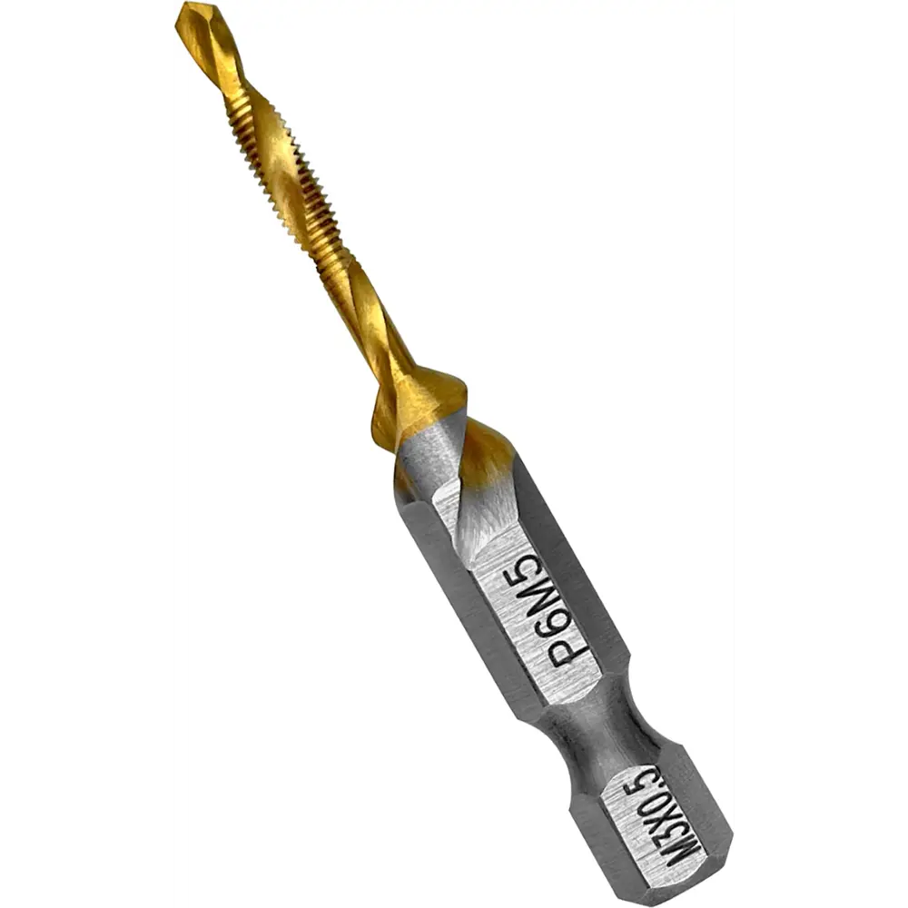 Набор сверл-метчиков по металлу Vertextools 0089-7, 7 шт. 89363235 STLM-2171592  - Вид №3