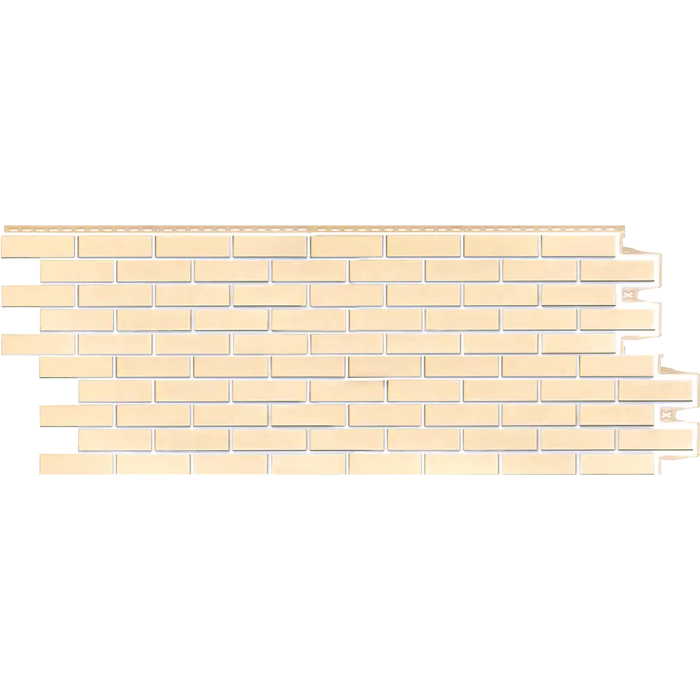 Фасадная панель Grand LineL 417x1105 мм клинкерный кирпич шампань 0.38 м² STLM-2001866 - Вид №1