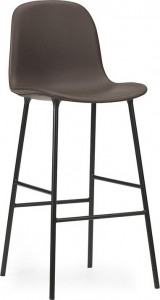 1402024 Барный стул 75 см Full Uph Steel / Ultra Leather Normann Copenhagen Form