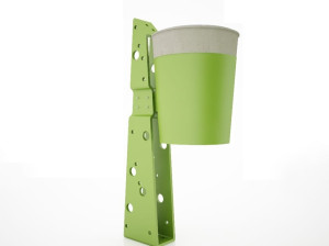 Держатель для мусора из оцинкованного листового металла