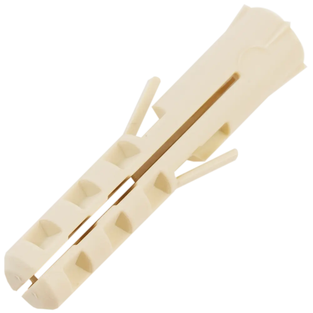 Дюбель для полнотелых материалов PND-8 8x40 мм нейлон цвет бежевый 25 шт ЕВРОПАРТНЕР STLM-2205059 - Вид №1