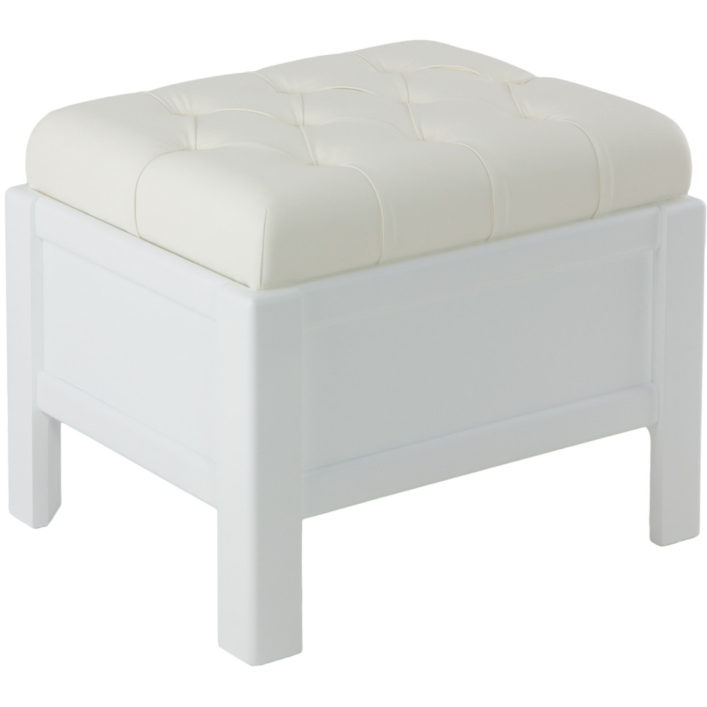 11099 Банкетка Лотос 4 Молочный BOGACHO 4627170345289 - Вид №4