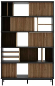 Ethnicraft Книжный шкаф из тика Oscar 10144