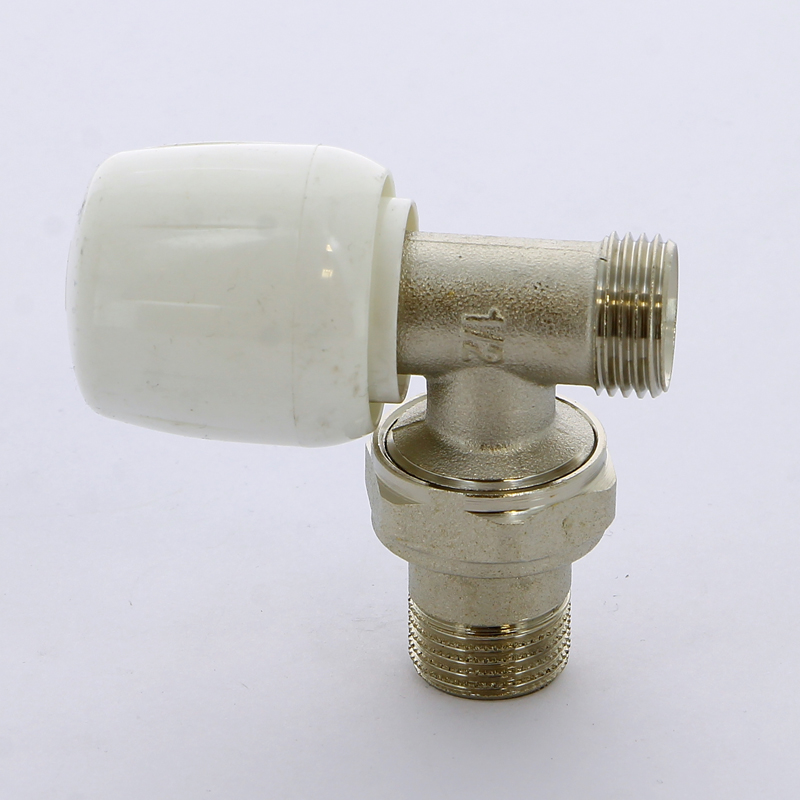 Вентиль НН угловой для радиаторов с разъемным соединением ITAP 1/2" 39512 - Вид №1