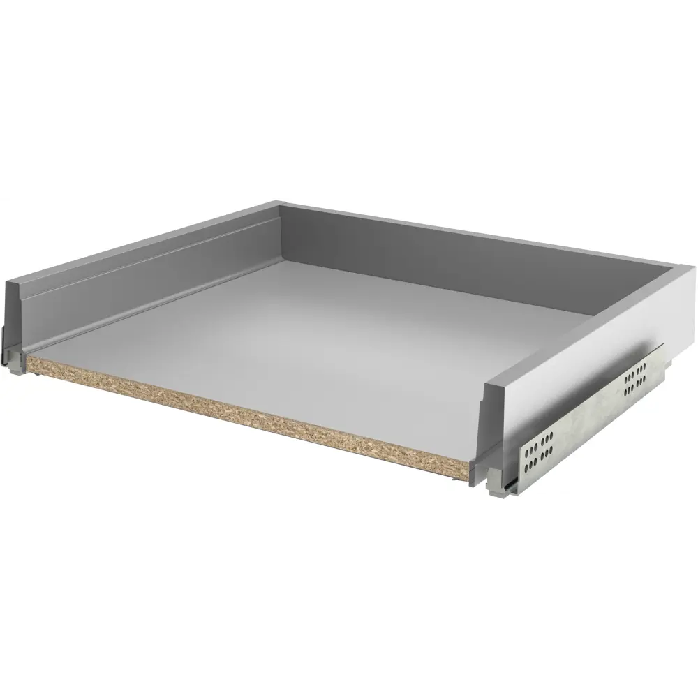 Ящик Delinia ID 56.8x9.4x48 см металл цвет серый Отсутствует STLM-2139296 - Вид №1