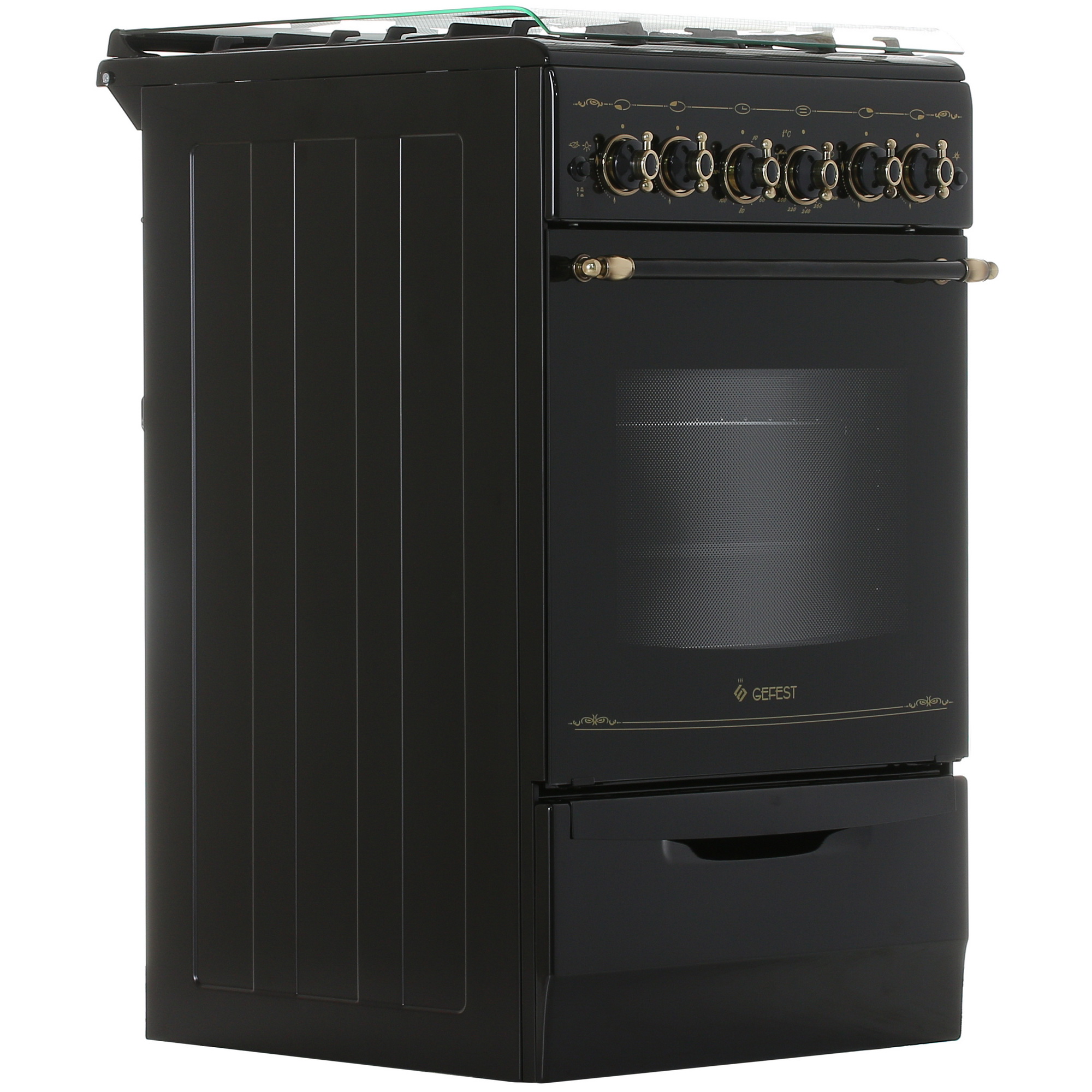 1266631 Газовая плита Gefest ПГ 5100-02 0183 черный STDN-0006802 - Вид №1