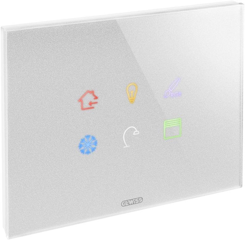 GEWISS Стеклянная кнопочная панель Home & building automation sun-id-1388007 - Вид №4