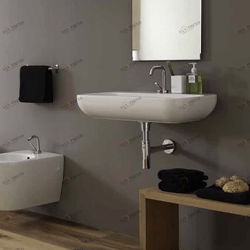 QB08040101 Накладная раковина на столешницу  овальная Disegno Ceramica 